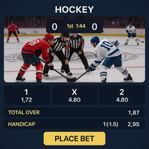 Roby Casino - Hokejové sázení - Sportovní sázky